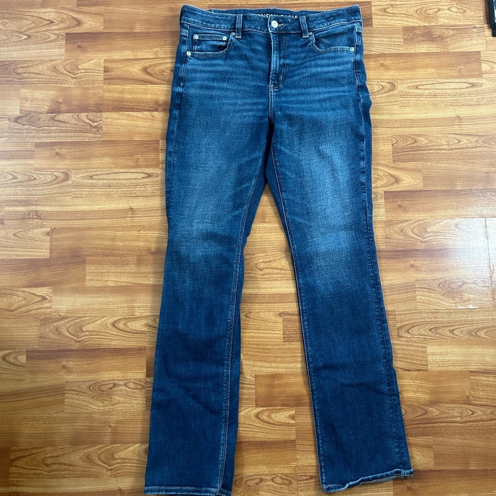 AE stacked jeans